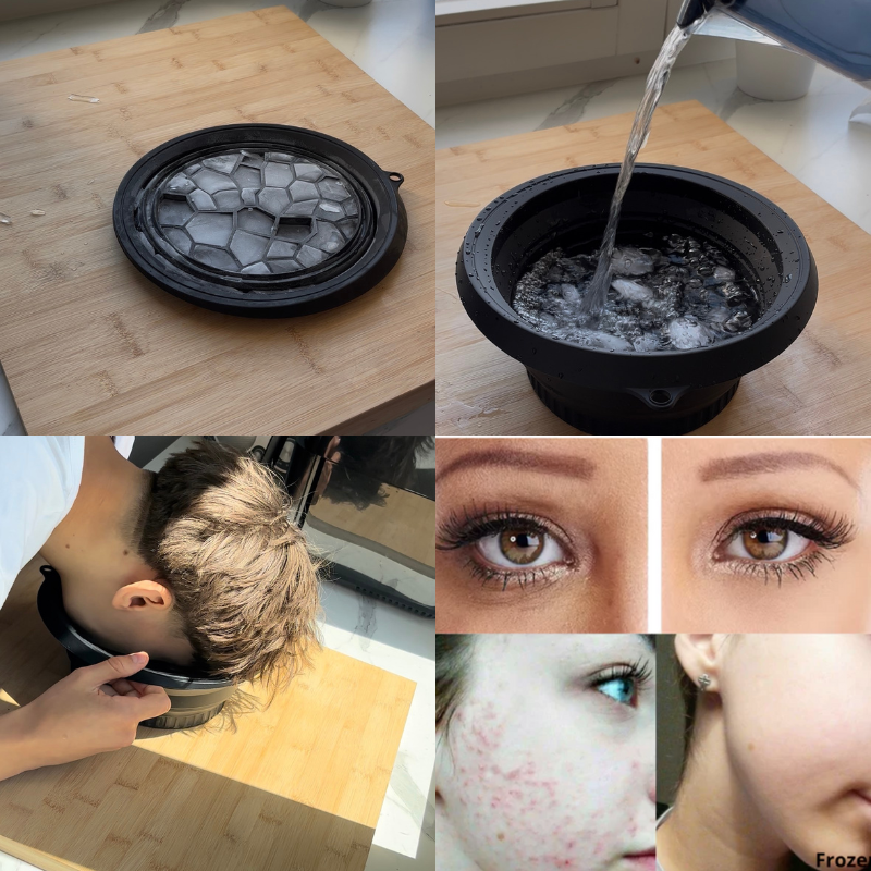 Miska z lodem do twarzy  + E-BOOK Gratis — naturalna krioterapia🧊