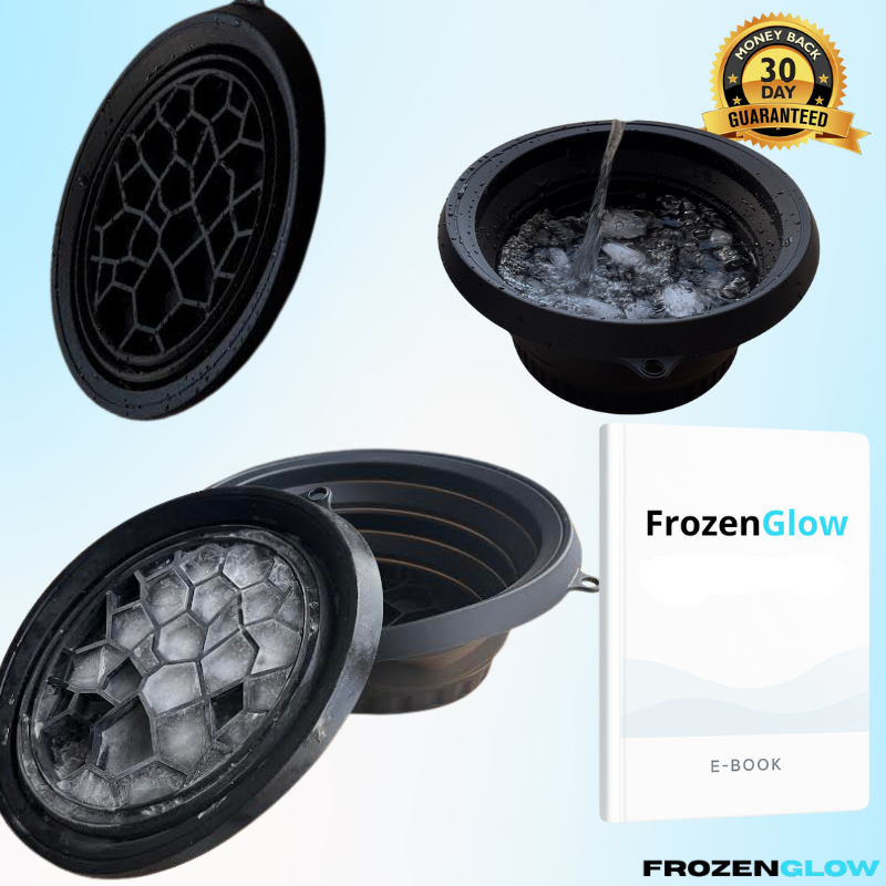 Miska z lodem do twarzy  + E-BOOK Gratis — naturalna krioterapia🧊